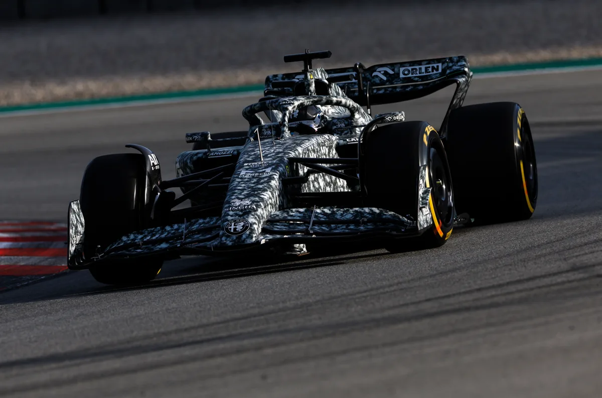 Valtteri Bottas in Barcelona 2022.